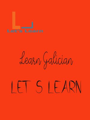 cover image of Lets learn--learn  Galician